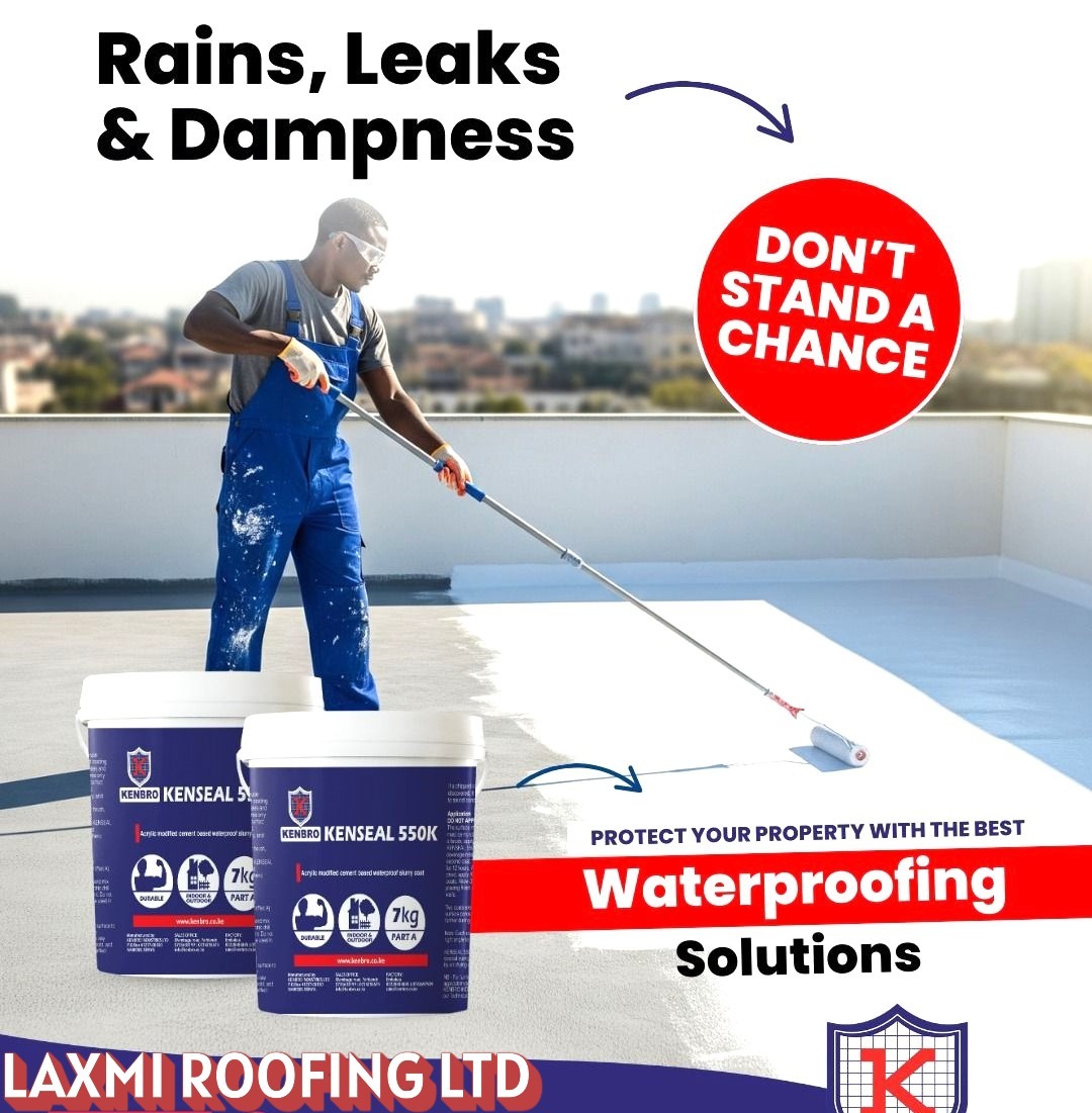 Laxmi Roofing Ltd - Waterproofing Services in Mombasa